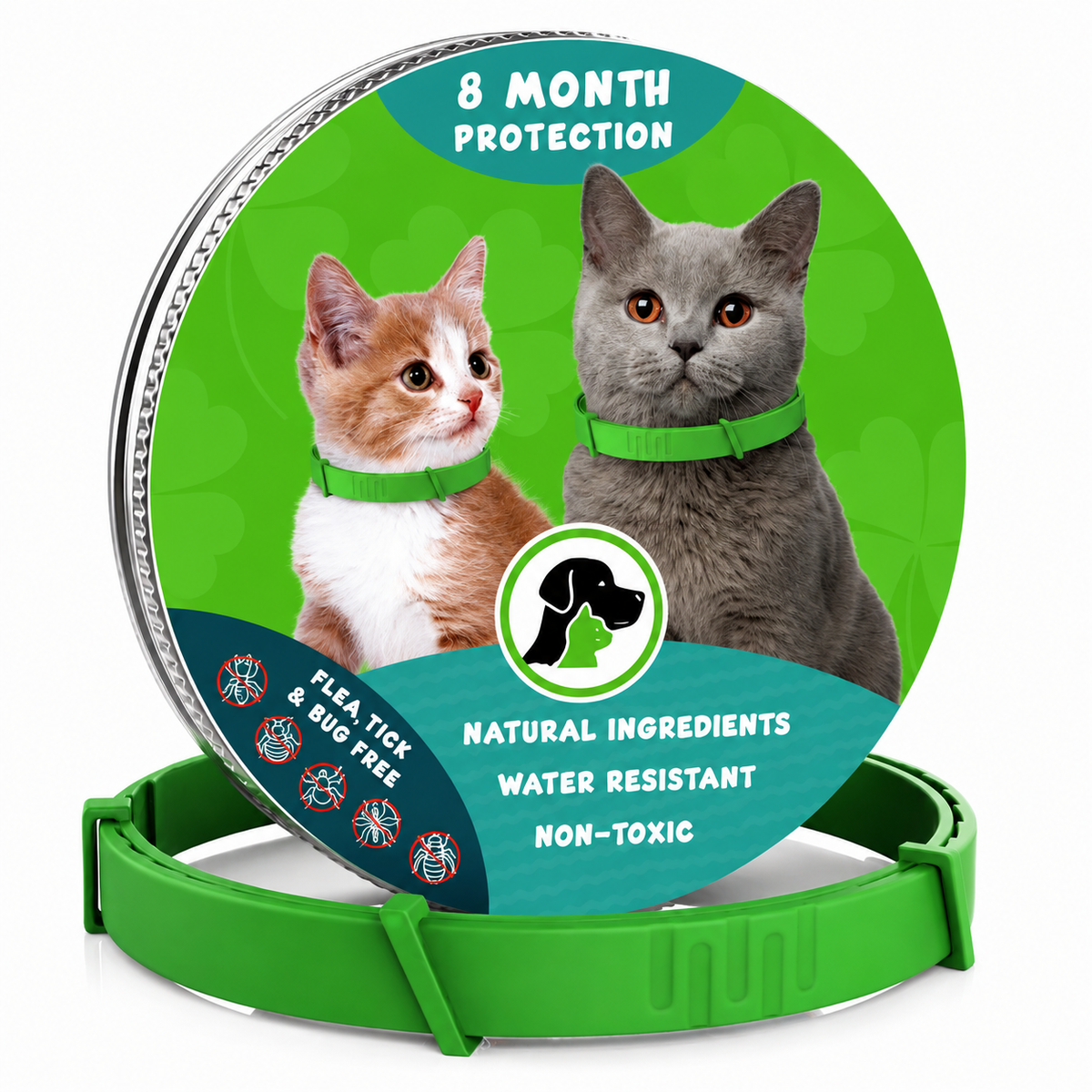 8-Month Flea & Tick Collar for Cats