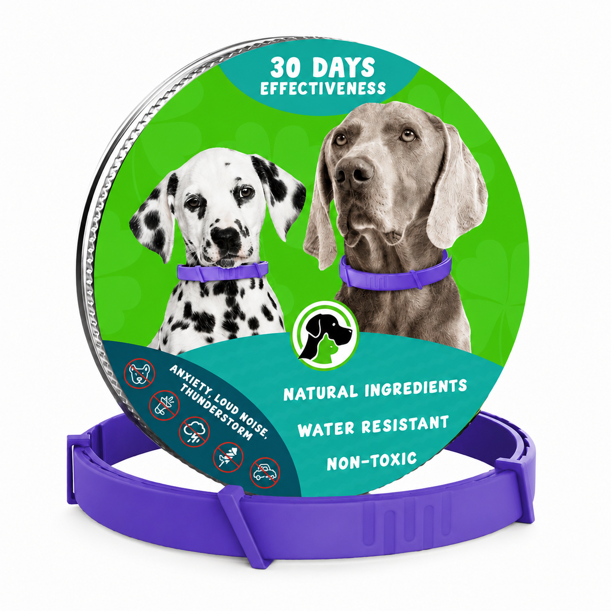 Natural Pheromone Calming Collar for Dogs